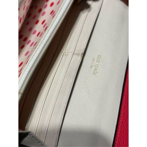 Beautiful Kate Spade Wallet Plenty Of Storage Wallet One Size Good Condition - Picture 8 of 12